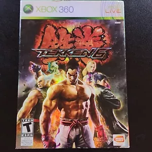 Tekken 6 Xbox 360 CIB - Completo di disco di gioco, manuale, art cover - Foto 1 di 20