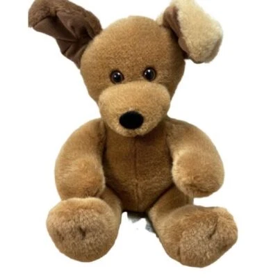 Build A Bear Plush 13 in Brown Super Puddin Pup Stuffed  Dog Doggy Puppy Barks - Image 1 of 4