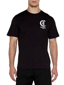 Just Cavalli T-shirt maniche corte in jersey con logo nero - Foto 1 di 2