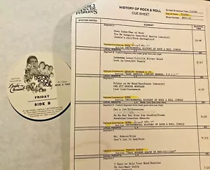 RADIO SHOW 3/9/84 HISTORY OF R&R IN AUSTRALIA, ONE HIT WONDERS, 1984: STYX (2) - Picture 1 of 2