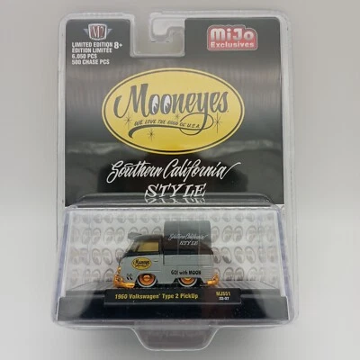 M2 Machines 1:64 Volkswagen VW T2 1960 CHASE Mooneyes Southern California Style - Bild 1 von 4