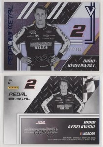 2020 Panini Chronicles Pedal to the Metal Blue /199 Brad Keselowski #6