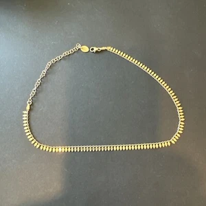 Vintage AV 925 vergoldet Sterling Silber Kette Halskette 14 im Karabinerverschluss - Bild 1 von 4