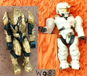 Figurines W08: 2 personnages Halo Mega bloks (compatible légo) - Imagen 1 de 1