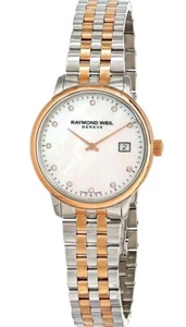RAYMOND WEIL Toccata 29MM Diamond MOP Dial Women's Watch 5985-SP5-97081 - Picture 1 of 4
