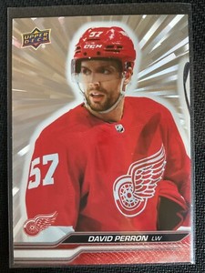 David Perron 2023-24 Upper Deck Outburst Silver Parallel Card #62  *