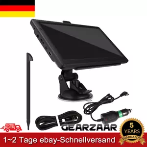 7 Zoll LKW PKW GPS Navigationsgerät Navi Lebenslange Kartenaktualisierung 8GB Gs - Bild 1 von 17