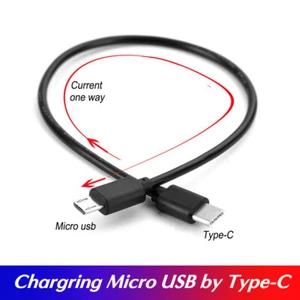 Type-C (USB-C) to Micro USB Charging Data Sync OTG Cable Cord Lead Adapter - Picture 1 of 5