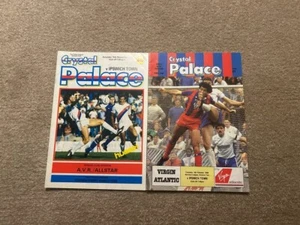 Crystal Palace v Ipswich Town Programmes 1980s Job Lot x 2 Good Condition - Picture 1 of 2