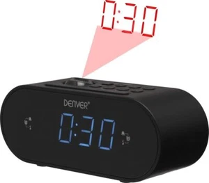 Denver CRP-717 Radiowecker mit Projektion – FM-Radio – Dual-Alarm - LED-Display - Bild 1 von 1