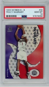 1999-00 Skybox E-X #32 Tracy McGrady - HOF - PSA 10 - Picture 1 of 2