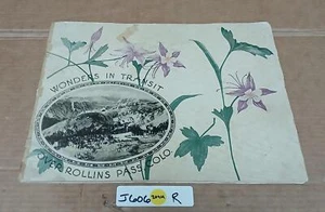 WONDERS IN TRANSIT OVER ROLLINS PASS COLORADO BROCHURE ! 606R - Picture 1 of 8