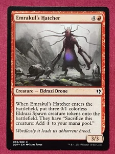 Magic The Gathering DUEL DECKS ZENDIKAR VS ELDRAZI EMRAKUL'S HATCHER card MTG - Picture 1 of 2
