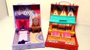 Frozen 2 Pop Adventures Lot Anna Village Elsa Bedroom Playset Unlock Travel Toy - Picture 1 of 12