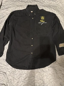 NASCAR Dale Jarrett Button Up Shirt Mens XL Racing 88 Winners Circle UPS Vintage - Picture 1 of 4