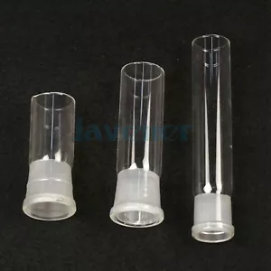 10/19 14/23 19/26 24/29 29/32 Single Female Joint Glass Straight Adapter Tube - Picture 1 of 12