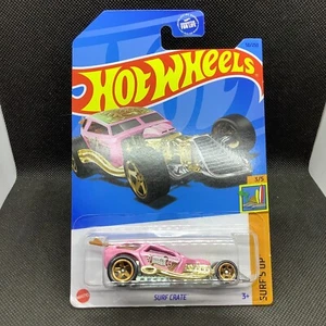 Cassa da surf Hot Wheels 2023 caccia al tesoro regolare surf fino a 3/5 - Foto 1 di 4