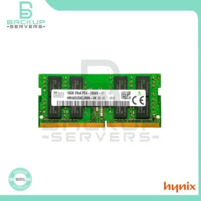 HMA82GS6CJR8N-VK Hynix 16GB DDR4-2666 PC4-21300 260-Pin 2Rx8 Unbuffered Memory - Image 1 of 3