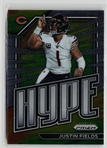 Justin Fields - 2022 Panini Prizm Hype #H-5 Chicago Bears - Bild 1 von 2