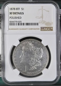1878 8TF Morgan Dollar NGC zertifiziert vz Details - Bild 1 von 2