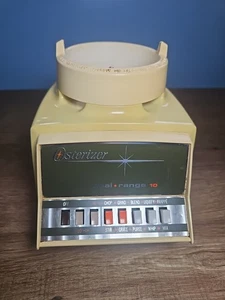 Vintage Oster Osterizer Galaxie Dual Range 10 Speed Blender Base Only - Picture 1 of 6