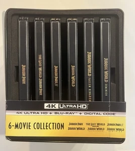 Jurassic World The Ultimate Collection 4k SteelBook Limited Ed No Digital Codes - Picture 1 of 13