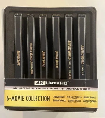 Jurassic World The Ultimate Collection 4k SteelBook Limited Ed No Digital Codes - Image 1 of 4