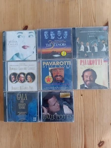 Oper: 8 Alben mit insgesamt 10 CD's und 1 DVD mit verschiedener Interpreten - Bild 1 von 1