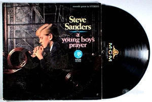 Steve Sanders - A Young Boy's Prayer (1966) Vinyl LP • SIGNED • Oak Ridge Boys - Picture 1 of 2