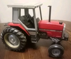 Vintage 1987 Ertl Massey Ferguson 3070 Tractor 4WD w/Cab, Diecast 1/16 - Picture 1 of 13