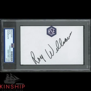 Roy Williams signed 3x5 Cut PSA DNA Slabbed UNC Basketball Auto C4692 - Picture 1 of 1
