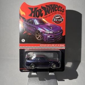 Hot Wheels RLC Nissan Skyline GT-R (R34) Purple Chameleon - Picture 1 of 11