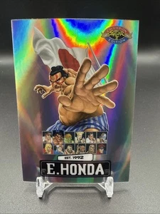 Street Fighter 2 Champion Edition Promo Silver Base E Honda PSA Exclusive - Picture 1 of 2