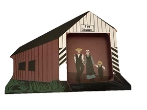Abito Shelia’s da collezione Amish Covered Bridge The Amish 1993 AMS03 II legno 3D - Foto 1 di 2