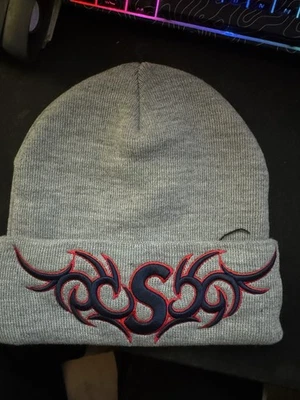 Supreme New Era Tribal S Logo Gorro Gris! ¡ENVÍO RÁPIDO! Foto 1 de 3