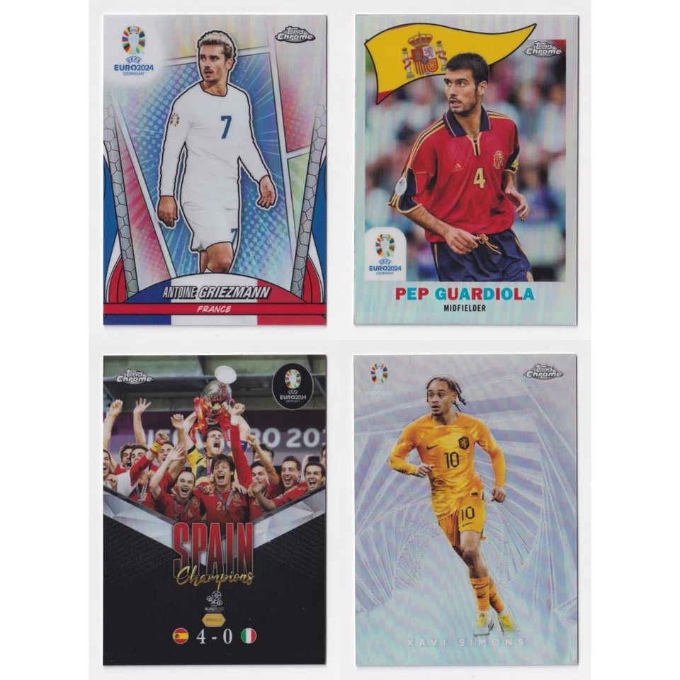 Topps 2024 Chrome E FOOTBALL SOCCER CARD Insert 1 - Image 1 of 1