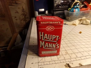HAUPTMANN’s Cigar TIN 10 Cents Mild & Fragrant can minor scratches - Picture 1 of 11