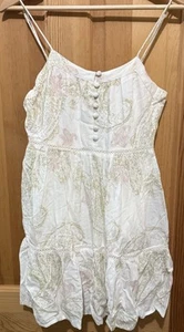 Urban Outfitters Blumendruck Träger Spaghettitnopf Minikleid Größe Small gebraucht, in einwandfreiem Zustand - Bild 1 von 7