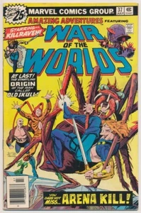 Amazing Adventures #37 Comic Book - Marvel Comics! War of the Worlds (1976) - Picture 1 of 2