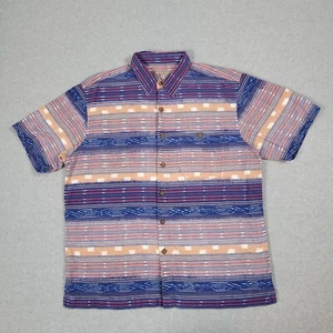 Territory Ahead Shirt Mens Large Colorful Geometric Southwestern Aztec Vented - Picture 1 of 11