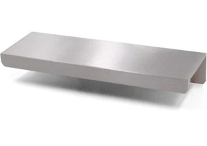 Jetland Cabinets Drawers Edge Pulls - 10-Pack, 4" Length Brushed Nickel - Picture 1 of 4