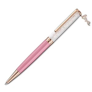 NEW Swarovski Crystal Shimmer Ballpoint Pen Pink & Rose Gold - Picture 1 of 3