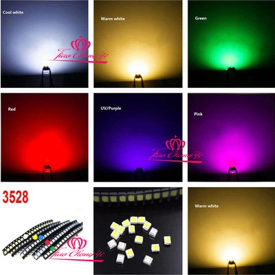 1210 / 3528 SMD LED PLCC-2 Super bright Ultra Bright light Emitting Diode - Image 1 of 4
