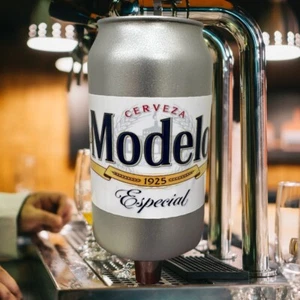 new Modelo Cerveza Especial BEER TAP HANDLE BAR Tavern can PULL KEG - Picture 1 of 5