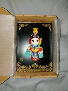 Chinese Dolls Clay Figurine Beijing Peking Opera Doll Handmade Art - Picture 1 of 2