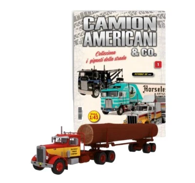 🇺🇸🇺🇸🇺🇸CAMION AMERICANI & CO  1962 PETERBILT 281 New Edicola 🇺🇸 🇺🇸🇺🇸 - Immagine 1 di 2