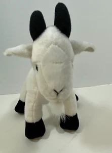 FOCO Forever Collections White and Black Goat 8" Plush Stuffed Animal - Picture 1 of 9