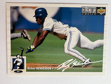 1994 Upper Deck Collector's Choice Silver Signature #131 - Rickey Henderson