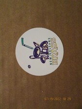 ECHL New Orleans Brass Vintage Defunct Circa 1990's Team Logo Hockey Sticker