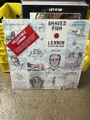 John Lennon Shaved Fish vinyl 1975 Apple Records SW-3421 No Scratches - Image 1 of 4
